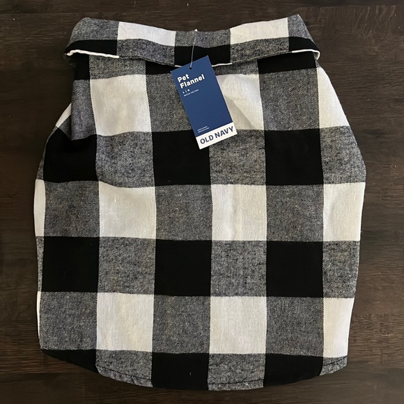 Buffalo Check Print Flannel Shirt for Pet NWT - Picture 2 of 3
